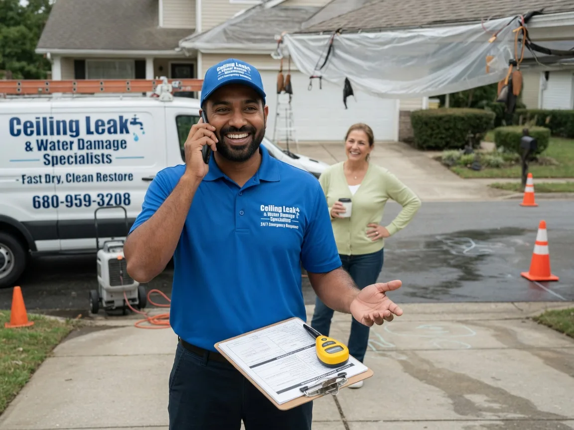 Ceiling Leak Cleanup Cruger, MS FAQs