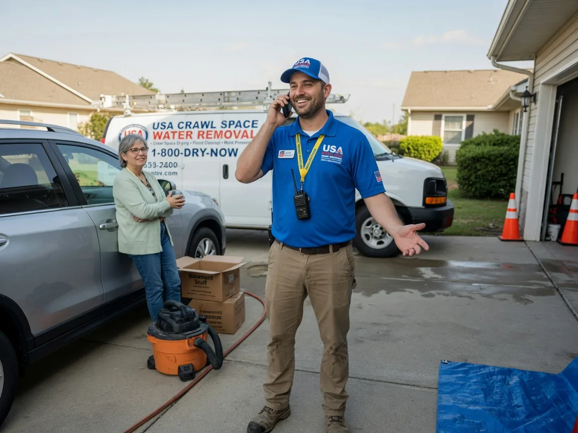 Crawl Space Water Removal Cruger, MS FAQs